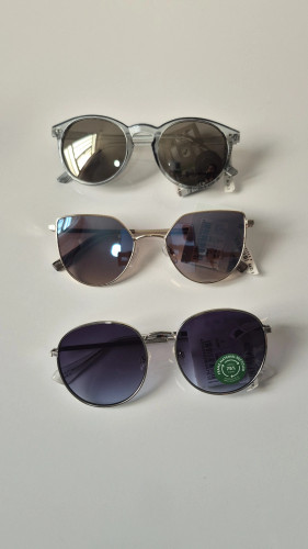 عینک آفتابی زنانه کالکشن جدید با کاور زیپی هدیه 🎁