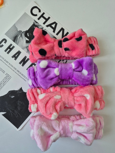 هدبند پاپیونی زنانه بسیار نرم